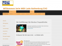 waeltlade-rothenburg.ch Webseite Vorschau