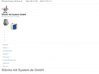 waerme-mit-system.de Webseite Vorschau
