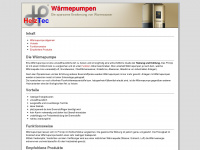 waermepumpen-direkt.at Webseite Vorschau