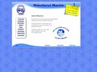 waescherei-martin.de Webseite Vorschau