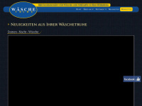 waeschetruhe-duew.de Webseite Vorschau