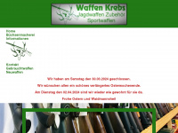 waffen-krebs.de Webseite Vorschau