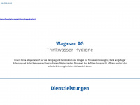 wagasan.ch Webseite Vorschau