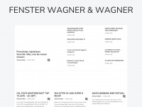 wagner-fenster.at Webseite Vorschau