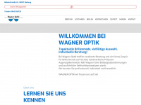 wagner-optik-marburg.de Webseite Vorschau