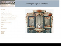 Wagnerorgel-sternhagen.de