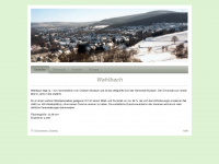 wahlbach.de Webseite Vorschau