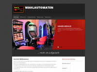 wahlautomaten.de Webseite Vorschau
