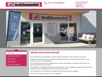 wahlenmeier-gmbh.de Webseite Vorschau