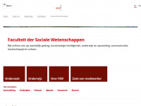 socsci.ru.nl Webseite Vorschau