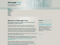 mcdougall.org.uk Webseite Vorschau