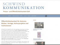schwindkommunikation.de Webseite Vorschau