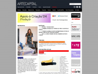 artecapital.net Webseite Vorschau