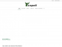 ecopell.de Webseite Vorschau