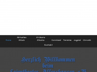 laientheater-allershausen.de Webseite Vorschau