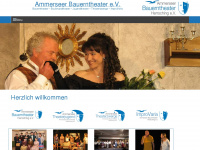 ammerseer-theaterverein.de Webseite Vorschau