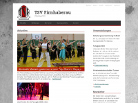 tsv-firnhaberau.de Webseite Vorschau