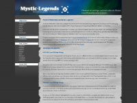 mystic-legends.de Webseite Vorschau