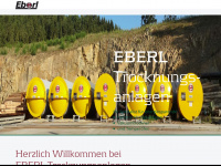 eberl-trocknungsanlagen.de Webseite Vorschau