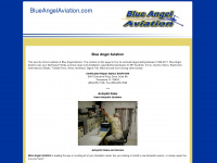 blueangelaviation.com Webseite Vorschau