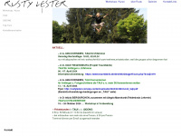 rustylester.com Webseite Vorschau