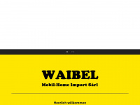 waibel-mobil-homes.ch Webseite Vorschau
