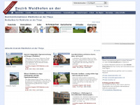 waidhofen-thaya24.at Webseite Vorschau