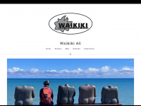 waikiki.ch Webseite Vorschau