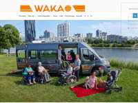 waka.at Webseite Vorschau