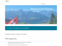 walau.ch Webseite Vorschau