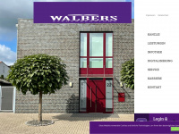 walbers.de Webseite Vorschau