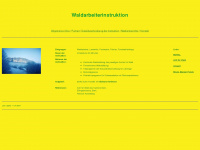 waldarbeiterinstruktion.ch Webseite Vorschau