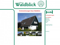 waldblick-langeoog.de Webseite Vorschau