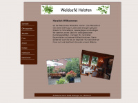 waldcafe-holsten.de Webseite Vorschau