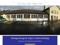 waldegg-garage-uitikon.ch Webseite Vorschau