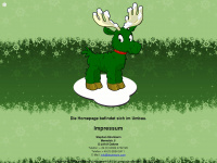 waldemar-der-weihnachtselch.de Webseite Vorschau