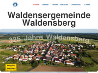 waldensergemeinde-waldensberg.de Webseite Vorschau