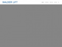 walderlift.ch Webseite Vorschau
