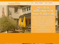 waldesruh-hunsrueck.de Webseite Vorschau