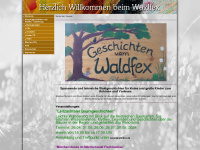 waldfex.de Webseite Vorschau