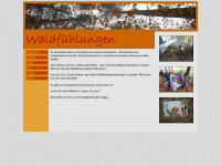 waldfuehlung.ch Webseite Vorschau