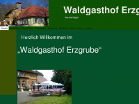 waldgasthof-erzgrube.de Webseite Vorschau