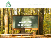 waldhaus-baerenhoelzli.ch Webseite Vorschau