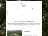 waldhaus-gera.de Webseite Vorschau
