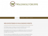 waldholz.de Webseite Vorschau