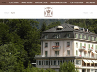 waldhotel-interlaken.ch Webseite Vorschau