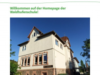 waldhufenschule.de Webseite Vorschau