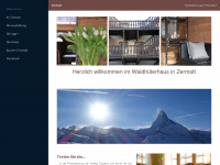 waldhueterhaus.ch Webseite Vorschau
