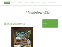waldimkerei-kick.de Webseite Vorschau