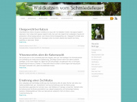 waldkatzenvomschmiedefeuer.de Webseite Vorschau